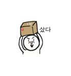 髭のジョニーの毎日 （ハングル）（個別スタンプ：16）