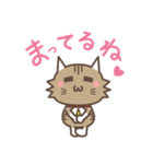 大橋刺しゅうの猫です。（個別スタンプ：16）