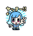 ビビリ子ちゃん（個別スタンプ：1）