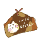 あけおめまゆ太（個別スタンプ：3）