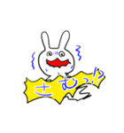 汗かきうさぎと羊とその他（個別スタンプ：8）