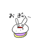 汗かきうさぎと羊とその他（個別スタンプ：14）