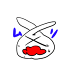 汗かきうさぎと羊とその他（個別スタンプ：19）