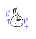 汗かきうさぎと羊とその他（個別スタンプ：26）