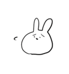 汗かきうさぎと羊とその他（個別スタンプ：27）