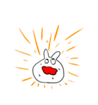 汗かきうさぎと羊とその他（個別スタンプ：35）