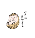 ハリネズミうな（個別スタンプ：21）