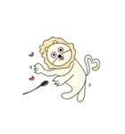 ニヤライオン（個別スタンプ：8）