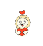 ニヤライオン（個別スタンプ：9）