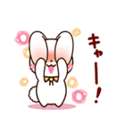 襟うさぎの日常会話 1（個別スタンプ：21）
