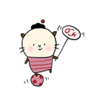 猫娘のようなねこさん（個別スタンプ：4）