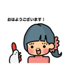 お酒じゅぴこちゃん（個別スタンプ：1）