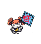 毎日スタンプ  。可愛い蜂のシリーズです。（個別スタンプ：1）