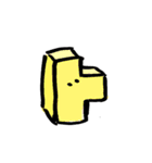 四角ちゃんと愉快な仲間たち（個別スタンプ：6）