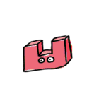 四角ちゃんと愉快な仲間たち（個別スタンプ：20）