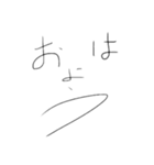 字顔（個別スタンプ：3）