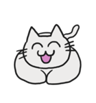 ネコチャンは笑っている。（個別スタンプ：14）