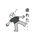『頑張る人』スタンプ（個別スタンプ：5）