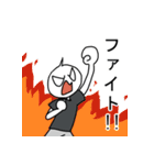 『頑張る人』スタンプ（個別スタンプ：8）