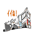 旧車まえうしろ パート1（個別スタンプ：1）