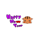 Happy New Year8色＋猪（個別スタンプ：5）
