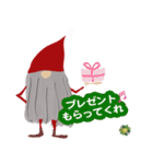 クリスマスサンタの年末年始（個別スタンプ：1）