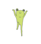 かえるの師匠と弟子（個別スタンプ：3）