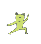かえるの師匠と弟子（個別スタンプ：5）