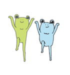 かえるの師匠と弟子（個別スタンプ：29）