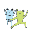 かえるの師匠と弟子（個別スタンプ：30）