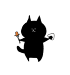 黒猫と仲間たち（個別スタンプ：30）