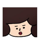 お母さん用デカ文字スタンプ（個別スタンプ：32）