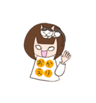 ありすとにゅの日常。（個別スタンプ：4）