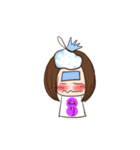 ありすとにゅの日常。（個別スタンプ：9）