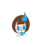 ありすとにゅの日常。（個別スタンプ：11）