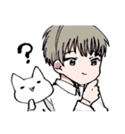 母親が所望したほめてくれるイケメン（個別スタンプ：33）