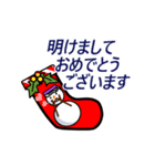 モップヘッド休日の雪だるま（個別スタンプ：2）