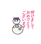 モップヘッド休日の雪だるま（個別スタンプ：6）