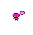 キノメちゃんドット（個別スタンプ：5）