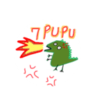 小さい恐竜！（個別スタンプ：14）