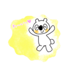 鼻の大きなクマさん（個別スタンプ：16）