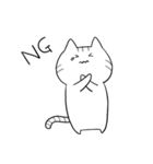 ゆるっと可愛い猫さんスタンプ（個別スタンプ：2）