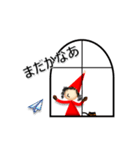 小人と黒ねこ（個別スタンプ：31）