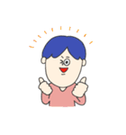 愉快な仲間たちの冬スタンプ（個別スタンプ：7）