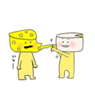 とろけるチーズくん（個別スタンプ：10）