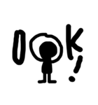 でか文字スタンプ1（個別スタンプ：16）