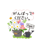 ナチュラルかわいい＊冬のお花と動物たち＊（個別スタンプ：30）