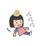 女の子のオウム(冬バージョン)（個別スタンプ：11）