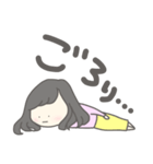 ゆるふわカップル！おんなのこ（個別スタンプ：27）