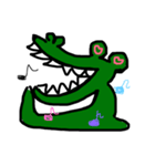 ワニワニ（個別スタンプ：3）